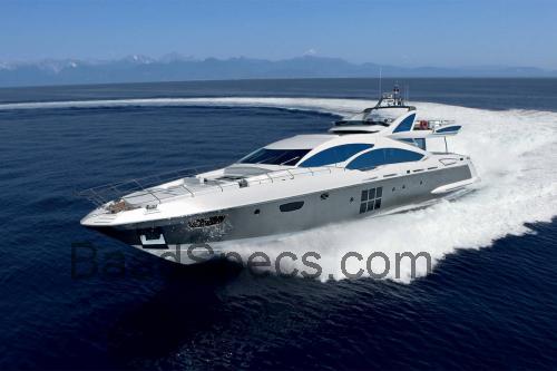 Azimut Grande 120SL tekniske specifikationer og anmeldelser